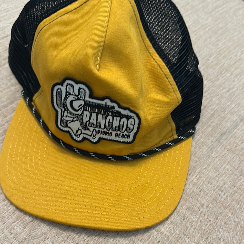 Yellow and Black Trucker Hat